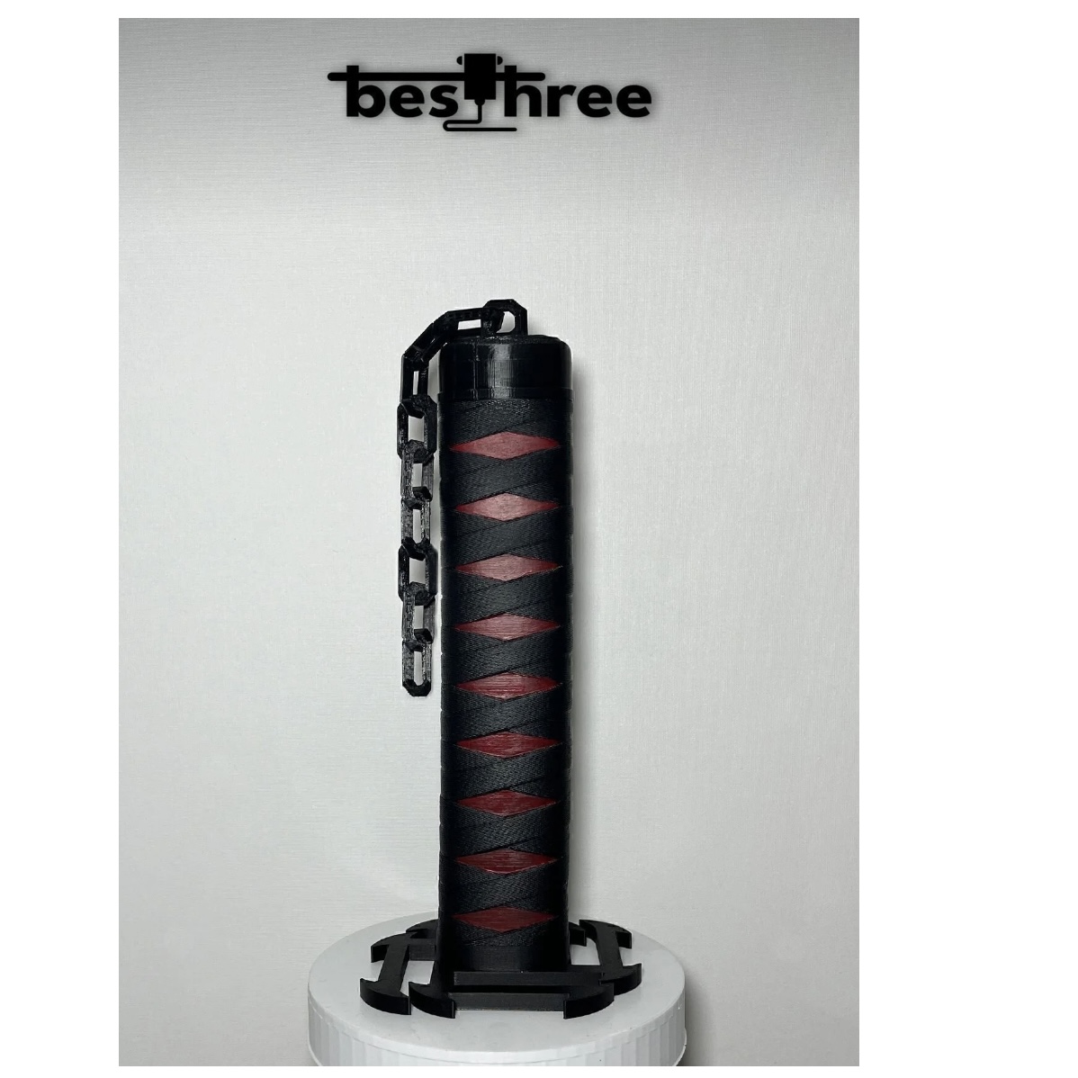 Koleksiyonluk Güç: Zincir Detaylı Tam Boy Katana/Kılıç Kopyası - Görsel 2