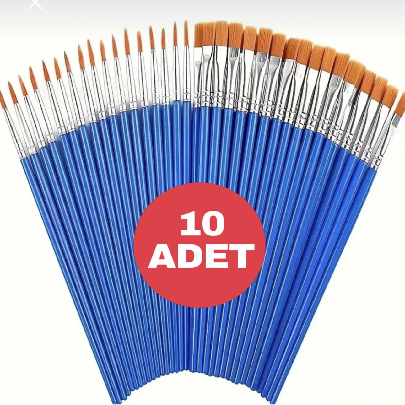 Tuvalde Fırçanın Gücü: Yeni Başlayanlar ve Öğrenciler İçin Çoklu Fırça Seti