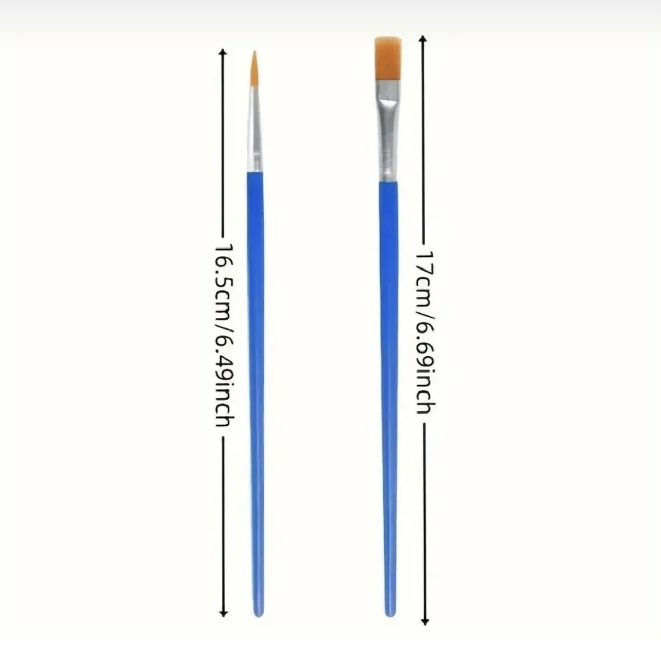 Tuvalde Fırçanın Gücü: Yeni Başlayanlar ve Öğrenciler İçin Çoklu Fırça Seti - Görsel 4