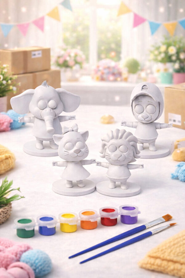 Kral Şakir Ailesi Sevimli Boyama Figürleri – Çocuklar İçin Eğlenceli Ve Eğitici Set