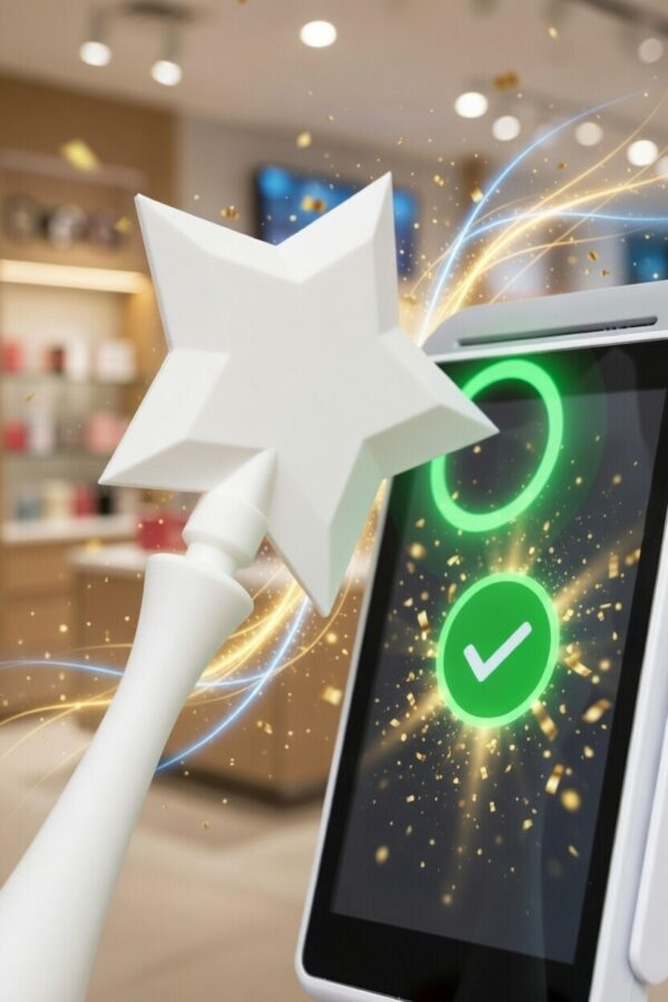 NFC Ödeme Asası Değnek Sopa Çubuk | Kart Gizlemeli Temassız Ödeme Aparatı Yıldız Sihirli Asa