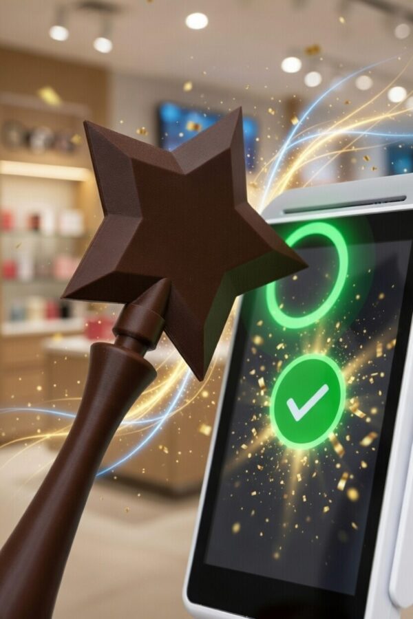 NFC Ödeme Asası Değnek Sopa Çubuk | Kart Gizlemeli Temassız Ödeme Aparatı Yıldız Sihirli Asa (Kopya)